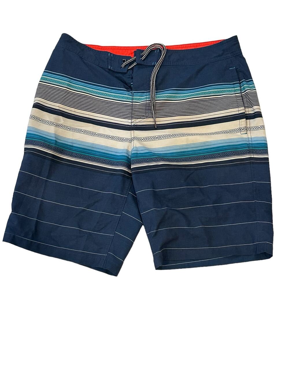 Goodfellow & Co Men's Swimwear size 34 Blue and White